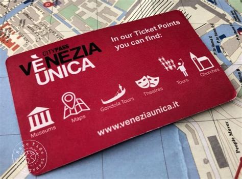 tarjeta venezia unica city pass